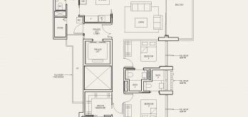 The-Avenir-condo-Floor-Plan-4-bedroom-private-lift-type-4a-singapore